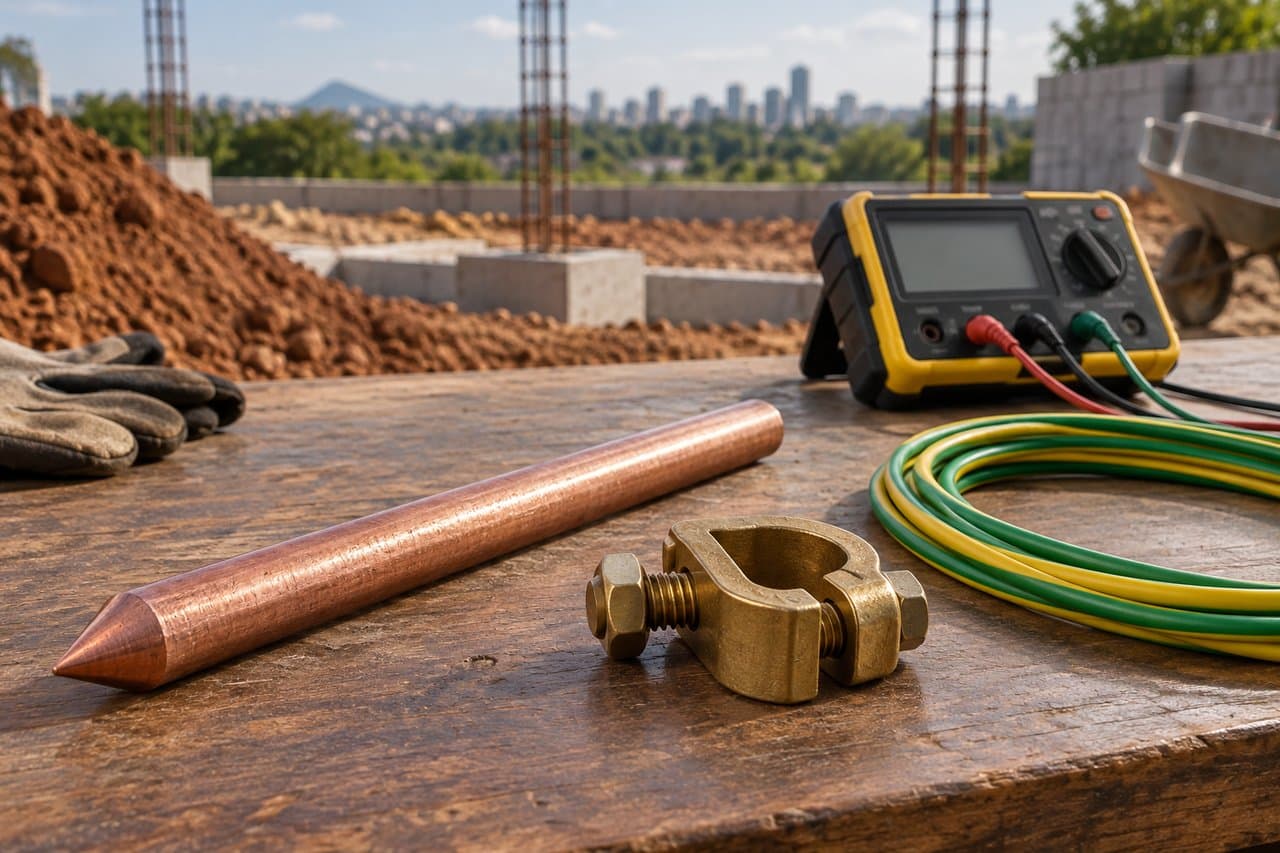 Como fazer aterramento em obra: DR, tomadas e checklist NBR 5410